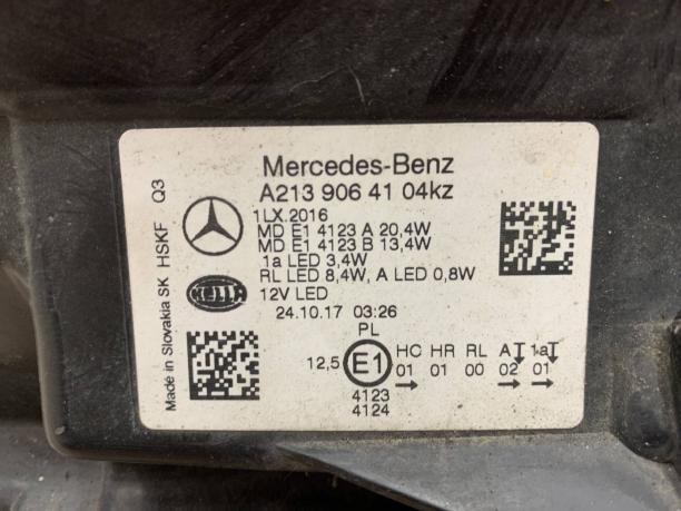 Фара левая Mercedes W213 E 213 a2139066701