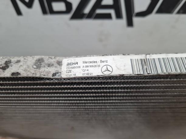 Радиатор низкотемпературный Mercedes W205 C 205 a0995002003