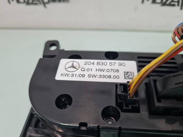 Блок управления климатом Mercedes W204 C 204 a2048305790