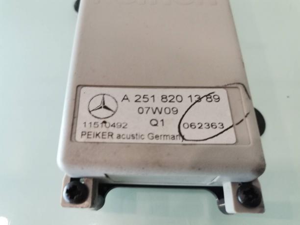 Усилитель аудиосистемы Mercedes X164 GL 164 звука a2518201389