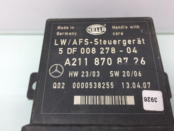 Блок управления наклона фар Mercedes w211 w164 164 a2198202526