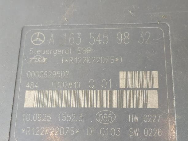 Блок ABS Mercedes W163 ML 163 a1635459832