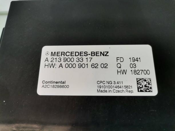 Блок управления АКПП Mercedes W222 S 222 a2139003317
