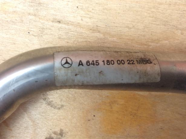 Трубка турбины масляная Mercedes W176 w246 A B 176 a6451800022