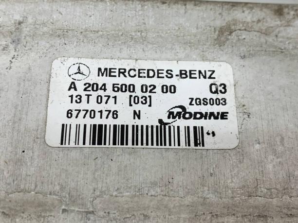 Интеркулер Mercedes X204 GLK 204 a2045000200