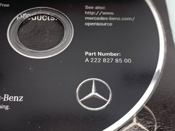 Установочный CD диск Mercedes W222 S 222 a2228278500
