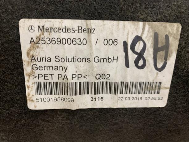 Подкрылок задний правый Mercedes X253 GLC 253 a2536900630
