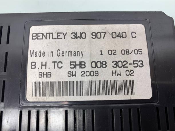 Блок управления климатом Bentley Continental GT 3W0907040
