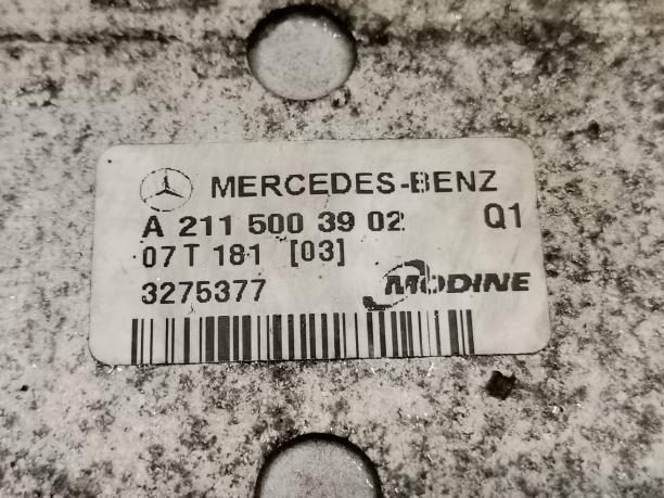 Интеркулер Mercedes W211 E 211 радиатор a2115003902