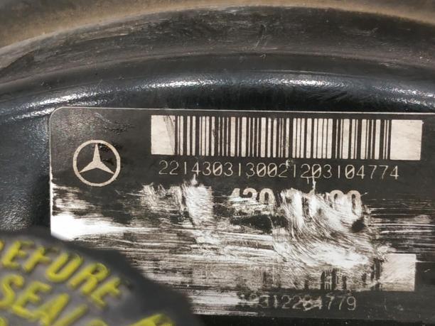 Вакуумный усилитель тормозов Mercedes W221 S 221 a2214303130