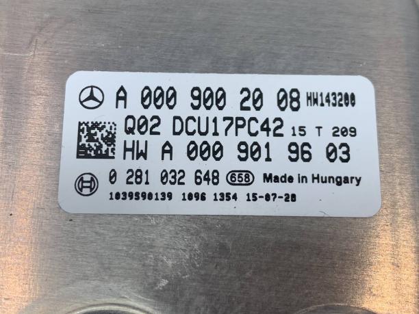 Блок нейтрализации ОГ Mercedes W205 C 205 a0009002008