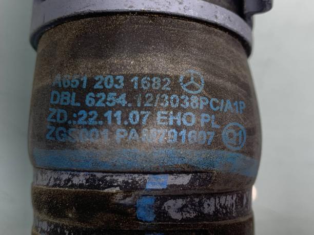 Шланг системы охлаждения Mercedes W212 E 212 a6512031682