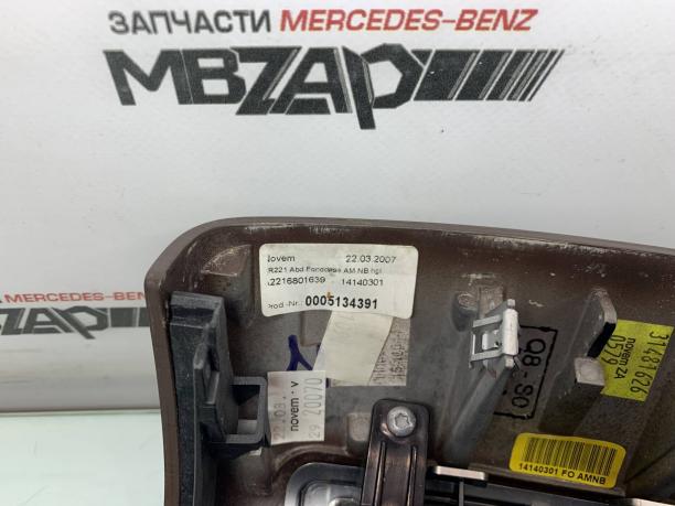 Накладка заднего дефлектора Mercedes W221 S 221 a2216801839