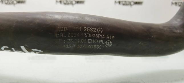 Патрубок радиатора Mercedes W204 C 204 a2045012582