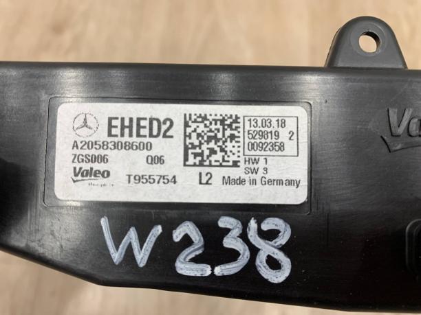 Радиатор печки электрический Mercedes w213 E 213 a2058308600