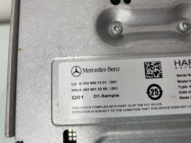 Усилитель музыки Mercedes W166 GLE 166 a2929007201