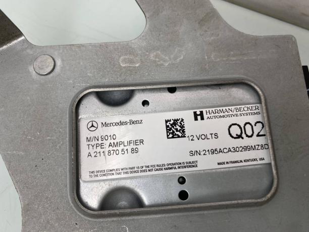 Усилитель сабвуфера Mercedes W251 R 251 a2118705189