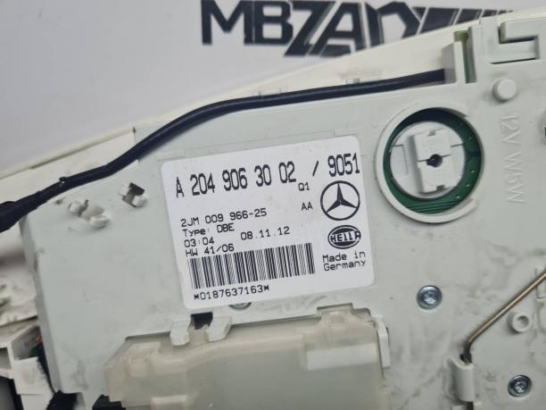 Плафон освещения салона Mercedes W204 C 204 a2049063002