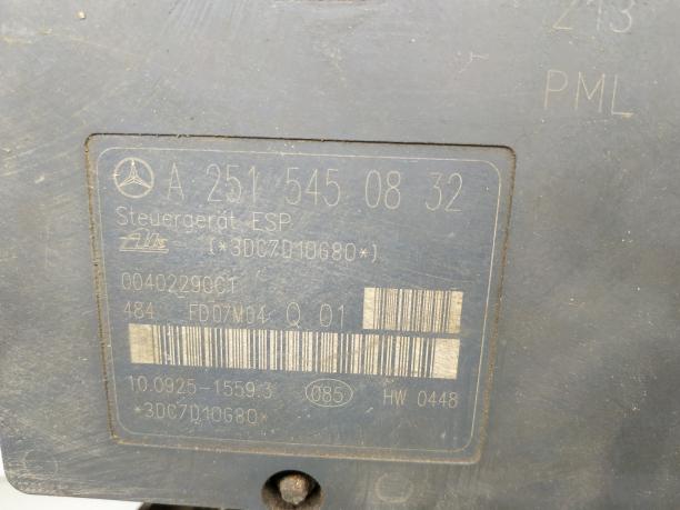 Блок ABS Mercedes W164 a2515450832