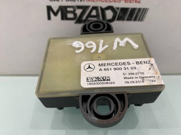 Реле накала свечей m651 Mercedes W166 a6519003103