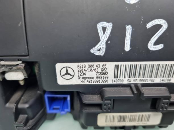 Дисплей Mercedes W218 CLS a2189006005