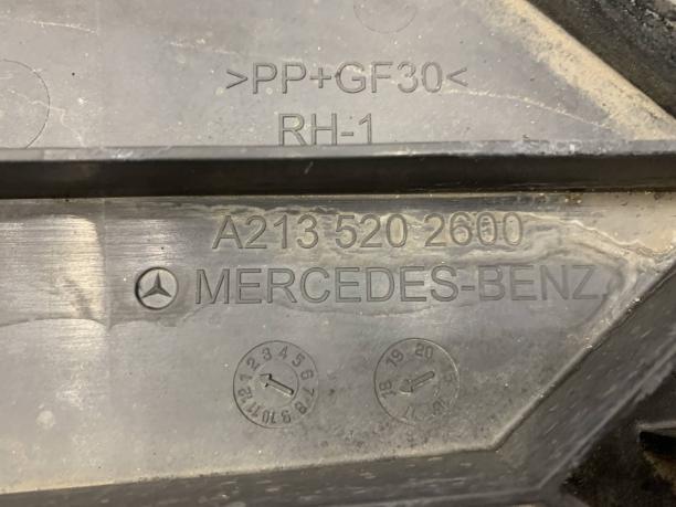 Защита бампера правая Mercedes w213 a2135202600