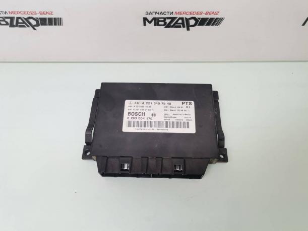 Блок управления парктрониками Mercedes W221 a2215407545