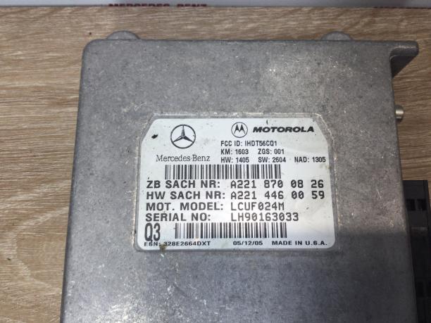 Блок аварийного вызова Mercedes W164 a2218700826