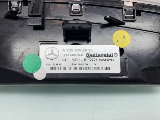 Блок управления климатом Mercedes w205 a2059058813