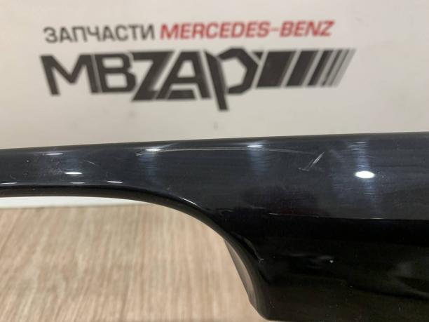 Накладка торпедо Mercedes W221 черный ясень a2216800393