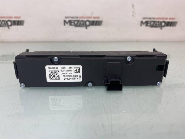 Блок кнопок панели приборов Mercedes W222 a2229055807