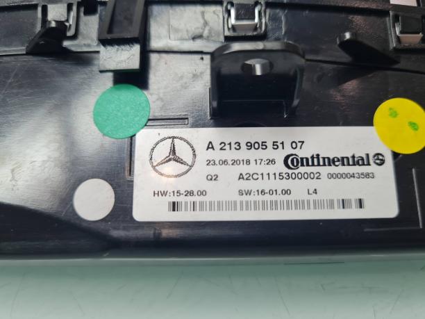 Блок управления климатом Mercedes W213 a2139055107