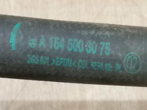 Патрубок отопителя Mercedes W164 a1645003075