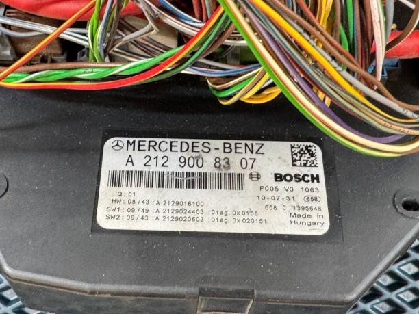 Блок SAM передний Mercedes w212 a2129008307