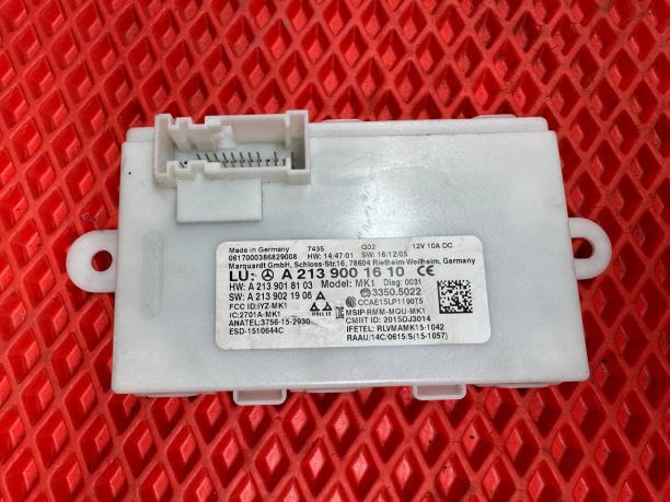 Блок Keyless-Go Mercedes W213 a2139001610