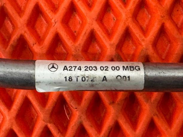 Трубка турбины m274 Mercedes w213 a2742030200