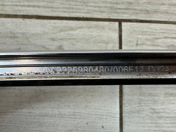 Молдинг двери задний левый Mercedes W222 a2226908300