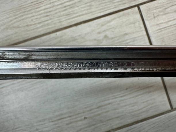 Молдинг двери задний левый Mercedes W222 a2226908400