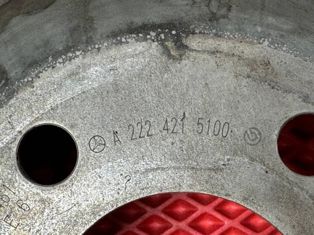 Передние тормозные диски Mercedes W222 a2224215100