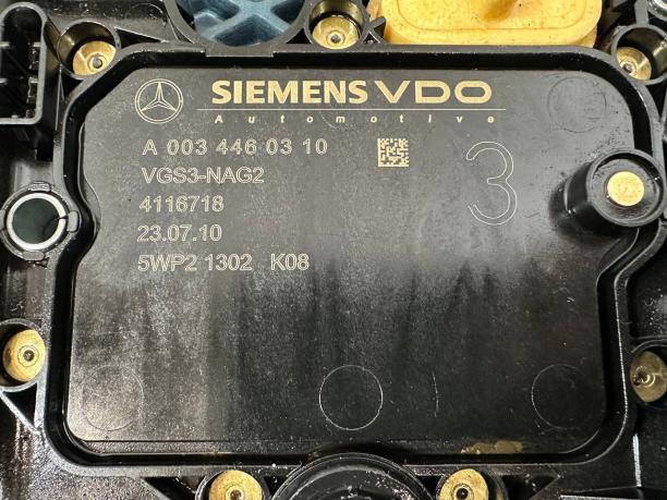 Электронная плата АКПП Mercedes 722.9 Siemens a0034460310