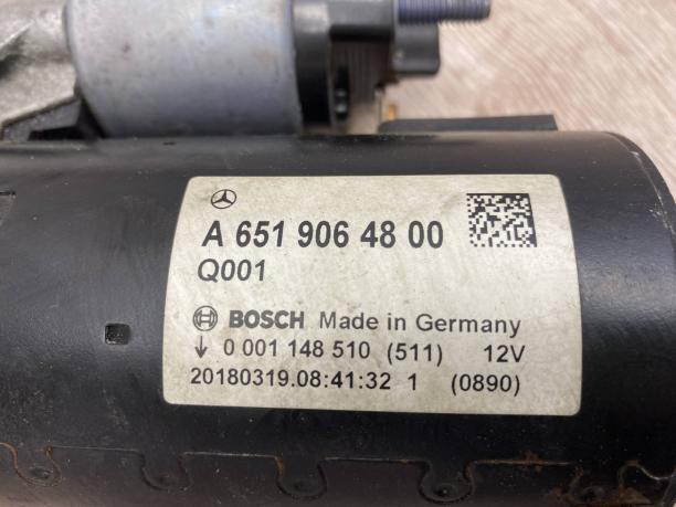 Стартер m651 Mercedes W205 a6519064800