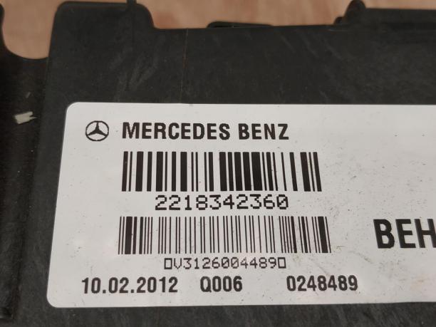 Печка задняя Mercedes W221 a2218342360