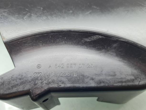 Крышка резонатора турбины m642 Mercedes W212 a6429970720
