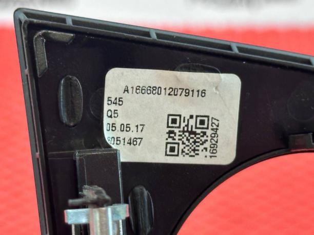 Накладка блока управления климатом Mercedes W292 a1666801207