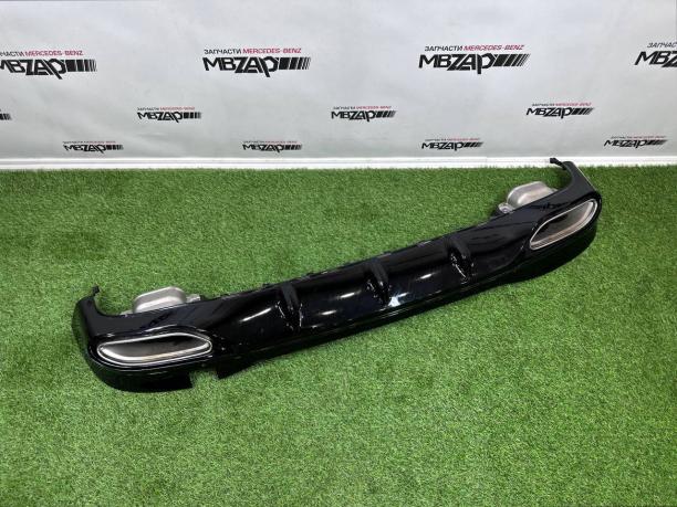 Юбка заднего бампера Mercedes W223 a2238857101