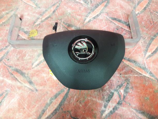Подушка безопасности в руль Skoda Kodiaq Rapid 6V0880201TIZY