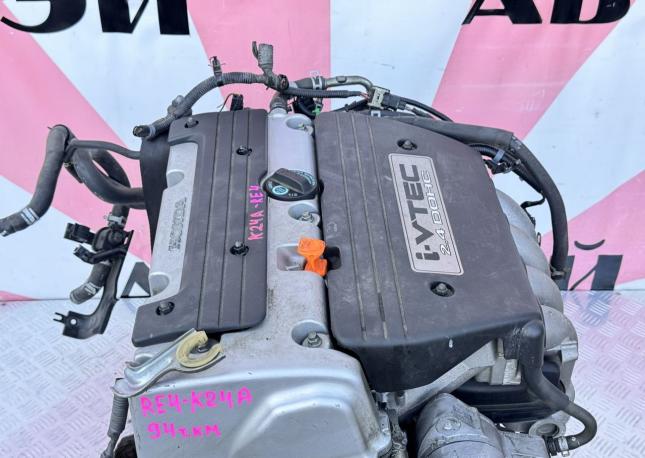 Двигатель K24A Honda CR-V 3 RE4 2.4 94.T.km 