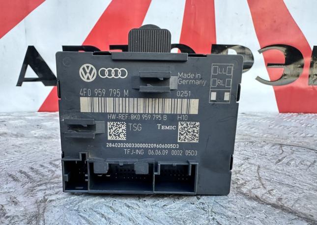 Блок комфорта двери Audi A6 C6 4F0959795M