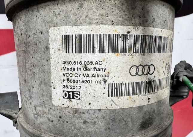 Пневмостойка передняя правая Audi Allroad A6 C7 