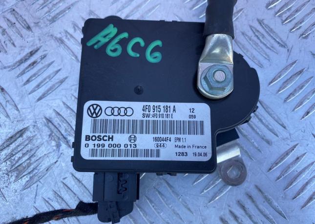 Блок управления акб Audi A6 C6 